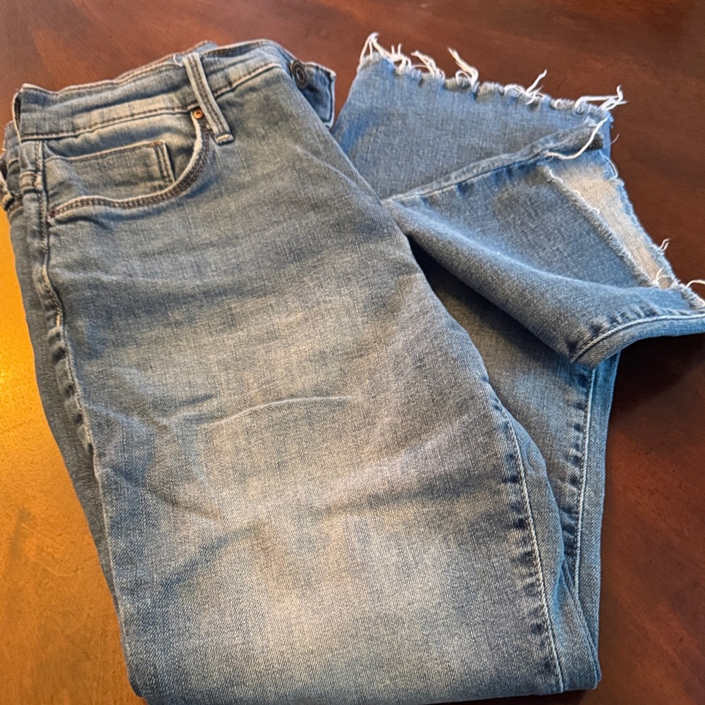 Whetherly Women's Straight Leg Blue Jeans - Picture 5 of 5